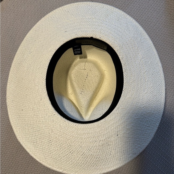 NEW Janessa Leone Zoe Packable Sun  Hat Bleach White Large - Picture 8 of 10